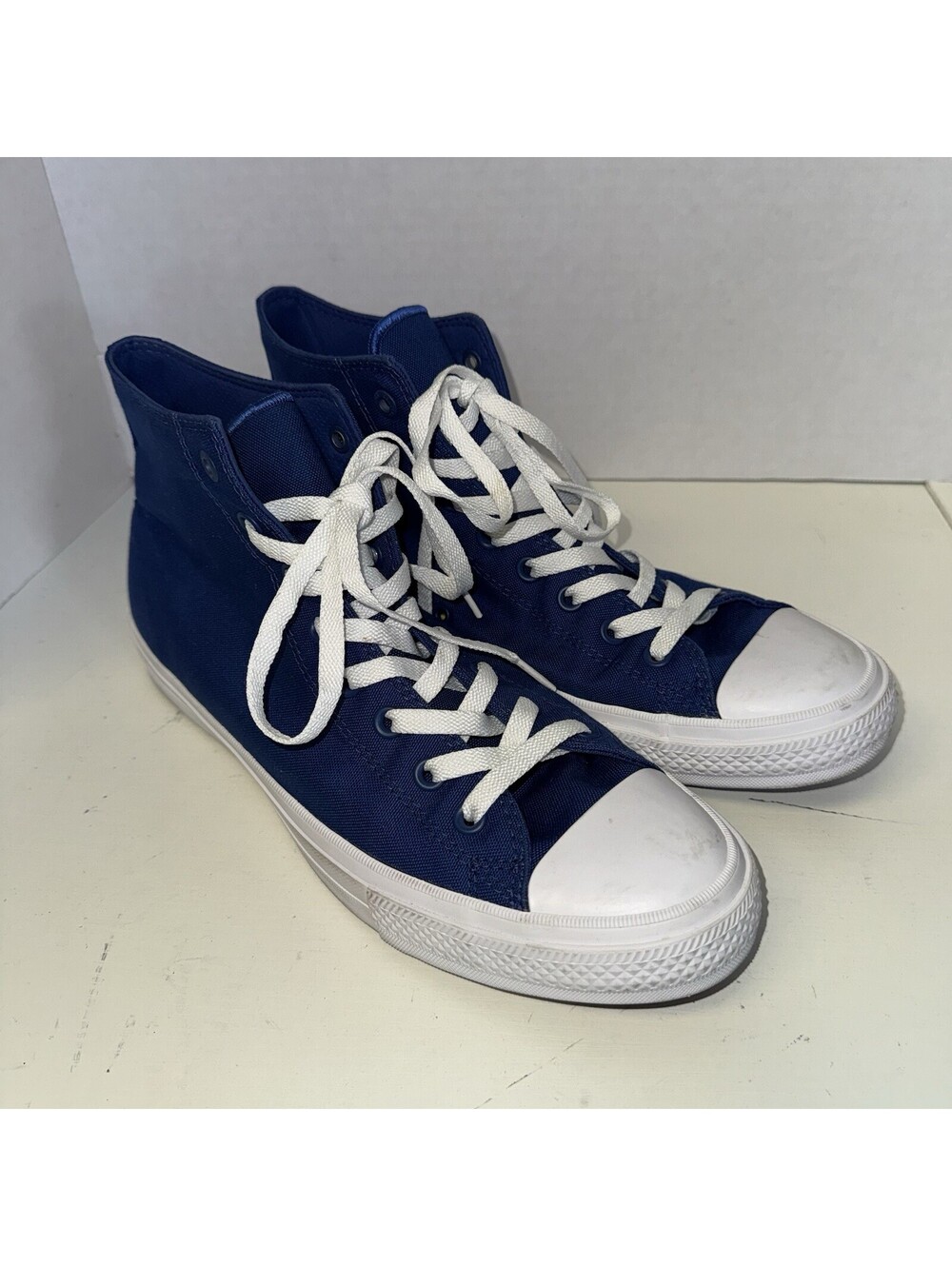 Converse Chuck Taylor II All Star High Lunarlon, Blue M/11 W/ 13 Discontinue